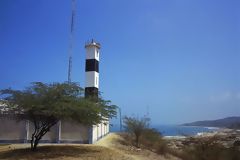 View of Zorritos Lighthouse, Puerto Pizarro