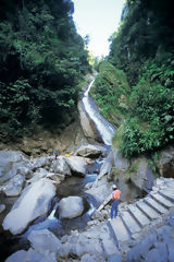 Bridal Veil Waterfall in Ucayali