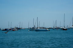 Yachts in La Punta, Callao