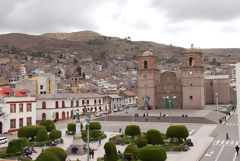 Puno Square and Cathedral