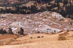 Panoramic view of Huari