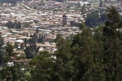 Panoramic view of Huaraz, Huarz