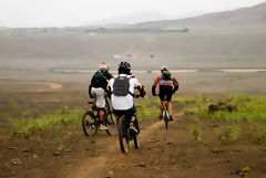 Cycling at Lomas de Lcumo