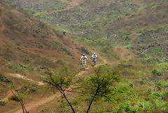 Cycling at Lomas de Lcumo