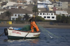 Fisherman in the Pucusana Resort