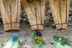 Totora Reed Boats in Huanchaco