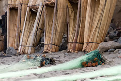 Totora Reed Boats in Huanchaco