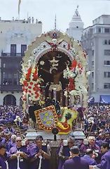 Procession of Seor de Los Milagros, Lima