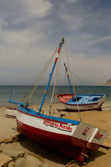 Boats on El uro Beach