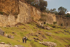 Tourists at the Kulap Fortress