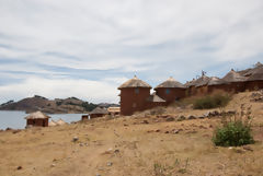 Tikonata Island on Lake Titicaca