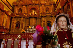 Interior of Maca Church