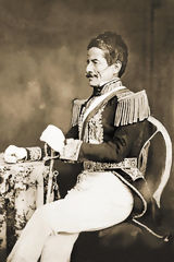 Daguerreotype of Ramn Castilla, Lima September 19, 1856