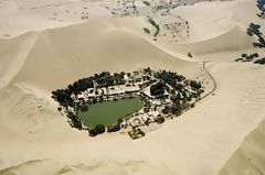 Lagoon of Huacachina