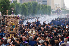 Procession of Seor de Los Milagros