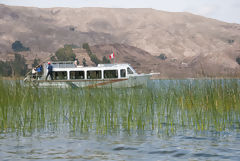 Tikonata Island on Lake Titicaca