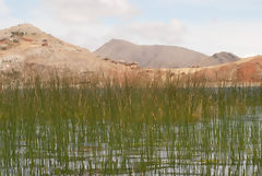 Tikonata Island on Lake Titicaca