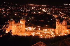 City of Cusco at night, Cuzco