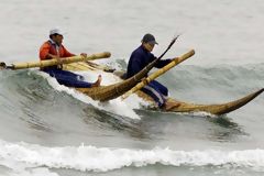 Totora Reed Boats, Huanchaco