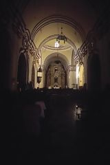 Interior of Santo Domingo Church