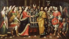 Betrothal of the Virgin. Circa 1680, Cuzco