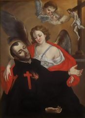 Death of Saint Camillus de Lellis. 1762