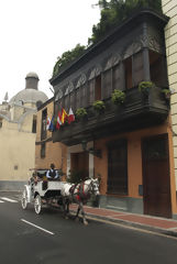 Carriage in Downtown Lima