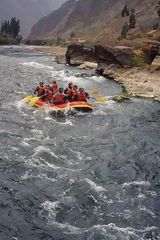 Rafting in the Urubamba River