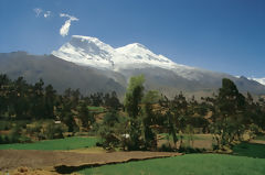 Huascarn Snow-Capped Mountain