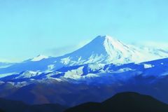 Snow-capped Mountains of the Andes