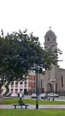 Church of Santa Beatriz in Pedro Ruiz Gallo Park