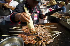 Anticucho Preparation