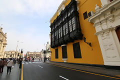 Colonial balconies, Lima