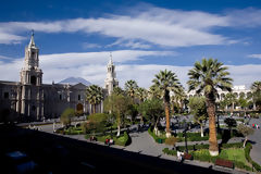 Arequipa Main Square and Cathedral