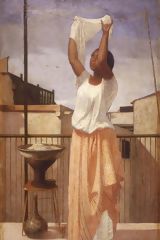 Washerwoman, by Francisco Laso