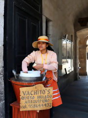 Cheese Ice Cream Vendor, Arequipa