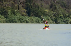 Kayak in the Tumbes River